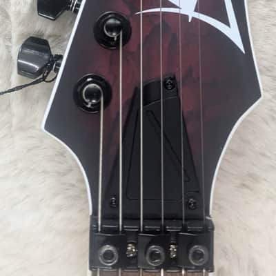 Ibanez RG Series RG470DXWWZM Solid Body Electric Guitar, Wine Red Frozen Matte image 3