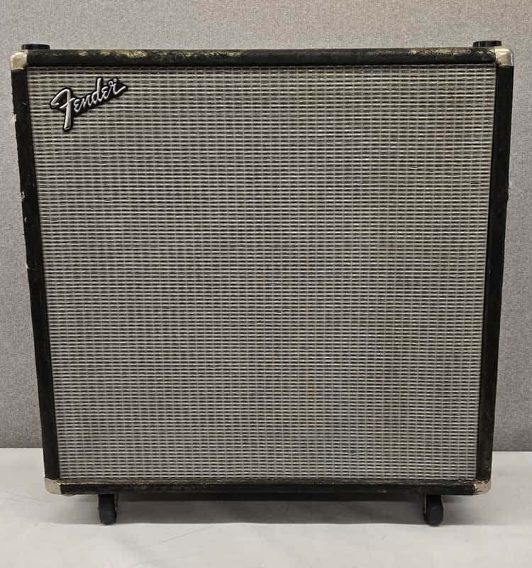Fender Ge-412 4X12" Guitar Amplifier Speaker Cabinet Tested Cover Grill Modified image 1