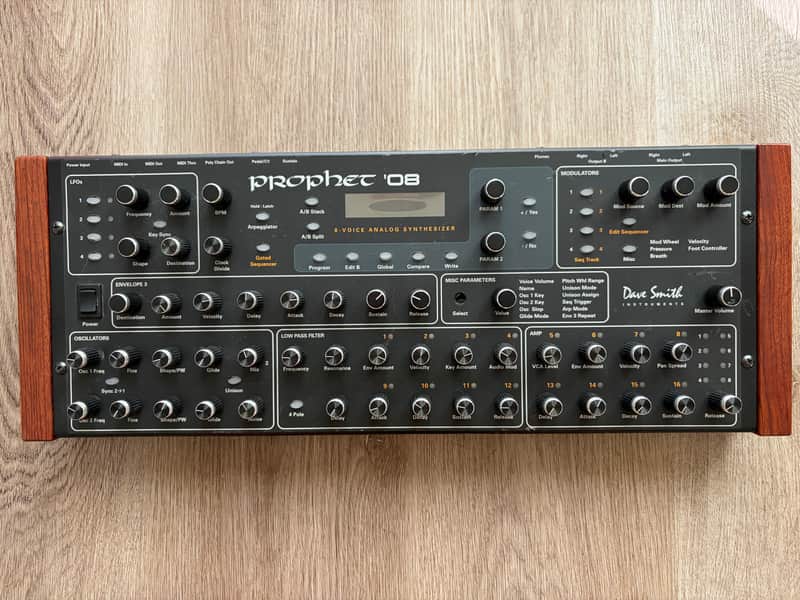 Dave Smith Instruments Prophet 08 Desktop 8-Voice Desktop Synthesizer 2007 image 1