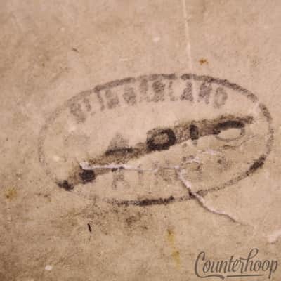 Slingerland Radio King 14" Snare/Tom Calf Skin Drum Head Batter/Resonant 50s USA image 2