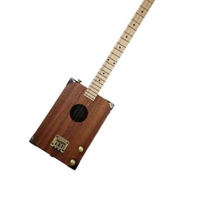 CIGAR BOX GUITAR - 3 String 24" Scale image 3