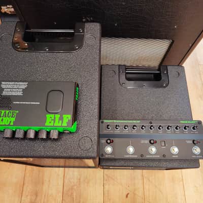 Trace Elliot Elf Bass Head, 1 x 10 Cab, 2 x 8 Cab, Transit B Pre-amp and Effects Pedal image 3