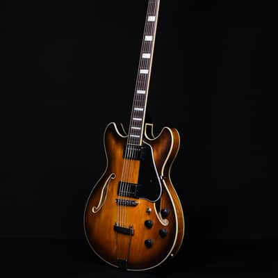 Ibanez AS7328 Hollow Body Baritone Electric, Tobacco Brown image 6