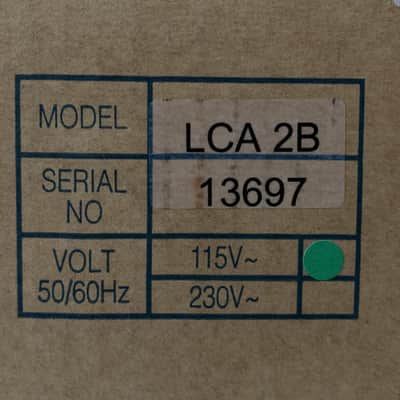 Tube-Tech LCA 2B Dual Channel Tube VCA Compressor / Limiter 2010s - Unused Blue TGHM image 3