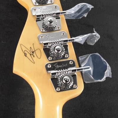 Fender Geddy Lee Jazz Bass Black Maple Fingerboard image 6