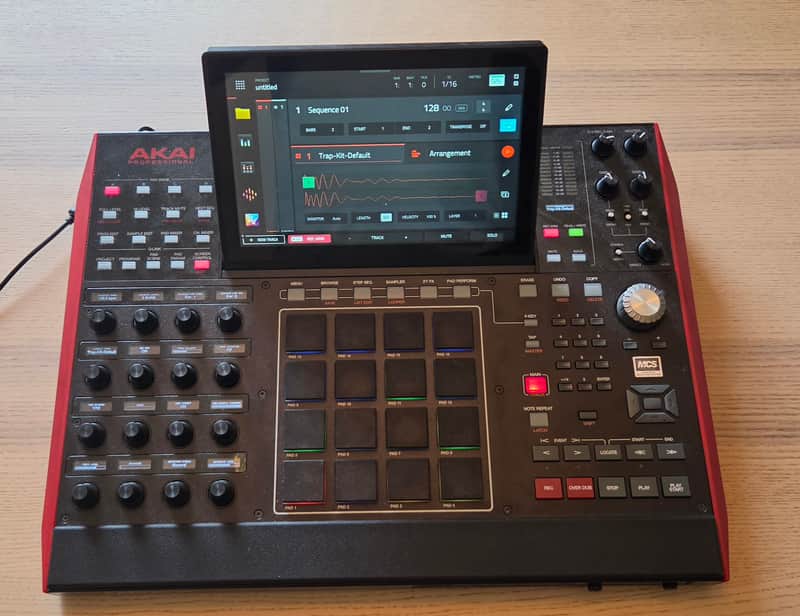 Akai MPC X Standalone Sampler / Sequencer 2017 - Present - Black image 1