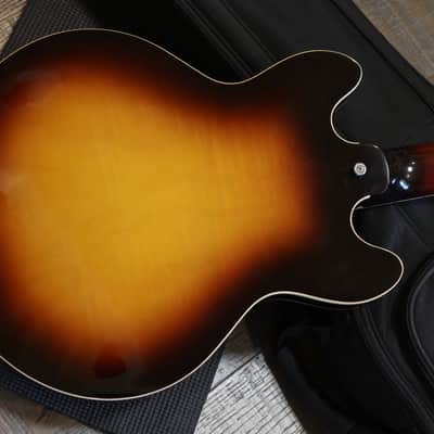 2012 Gibson Custom Shop ES-339 Semi-Hollow Electric Guitar Sunburst + COA GB image 12
