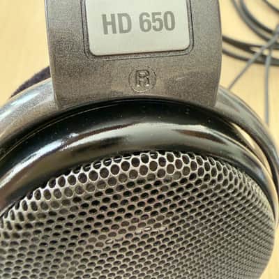 Sennheiser HD 650 Reference Headphones 2010s - Black image 3