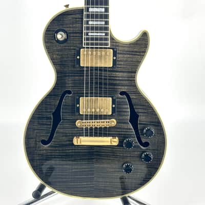 1995 Gibson Custom Shop Les Paul Bantam Elite Plus - Translucent Black image 4