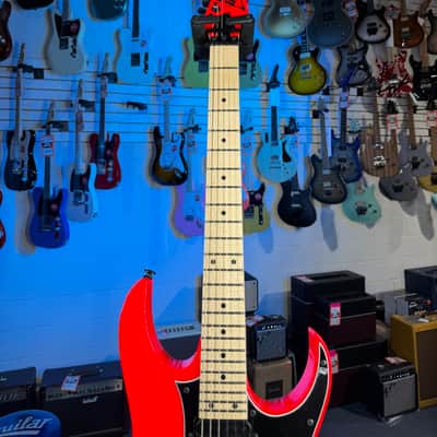 Ibanez Genesis Collection RG550 Electric Guitar - Road Flare Red, Free Plek! 586 image 4