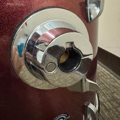 Ludwig Questlove Breakbeats Bass Kick Drum 16x14" Wine Red Sparkle image 3