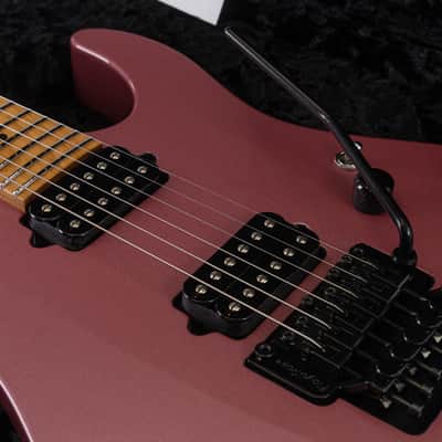 Suhr Modern Custom Firehouse Guitars Exclusive Electric Guitar, Roasted Maple Fingerboard, Burgundy Mist image 8
