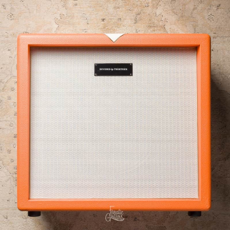 Divided By 13 1x12D Cabinet, Closed Back, Orange Bronco - G12M image 1