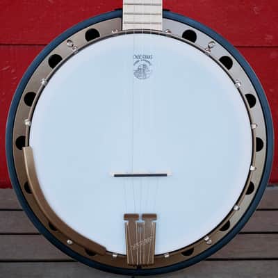 Deering Goodtime Two (2) LEFT HANDED 5-String Maple Resonator Bluegrass Banjo Bronze Powercoat Hardware, Art Deco Inlay with Instrument Alley Hard Case, Tuner, Picks, Bundle image 8
