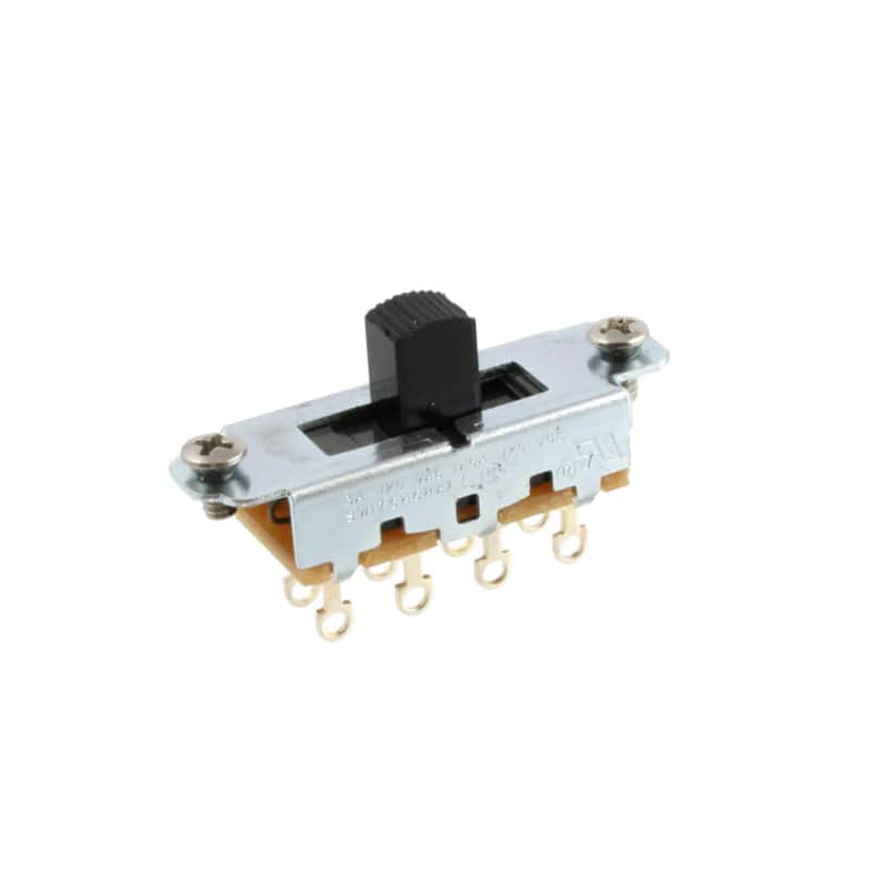 Switchcraft Switchcraft EP-0261-B23 Black On-Off-On Slide Switch - 15 Piece Bulk Pack - New