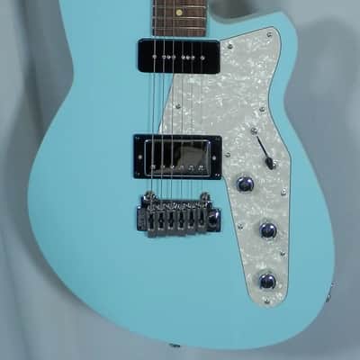 Reverend Double Agent W Chronic Blue with case image 2