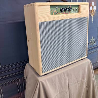 Marla Amps S15Classic + LIBBY Reverb Unit | Polyurethane Natural | Handwired | 15 Watts | 12in Combo image 6