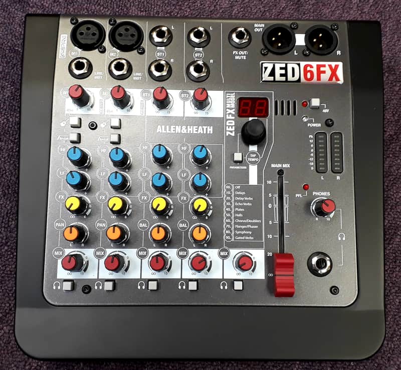 Allen & Heath ZED-6FX Compact Mixer image 1