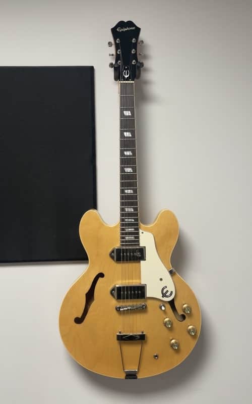 Used Epiphone Casino Hollowbody Electric Guitar Blond image 1