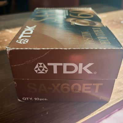 TDK SA-X 60 Type II tapes - 10 New Units (NOS) image 3