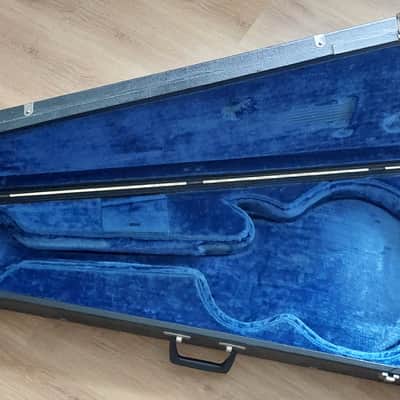 Framus Case for 70ies Jan Akkerman guitar - Black, blue lining image 1