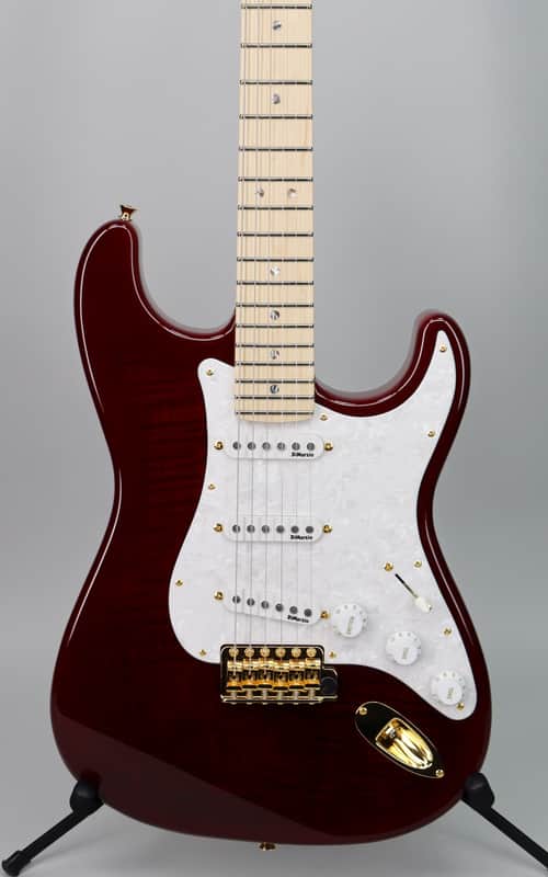 Used 2025 Fender Richie Kotzen Stratocaster Transparent Red Burst