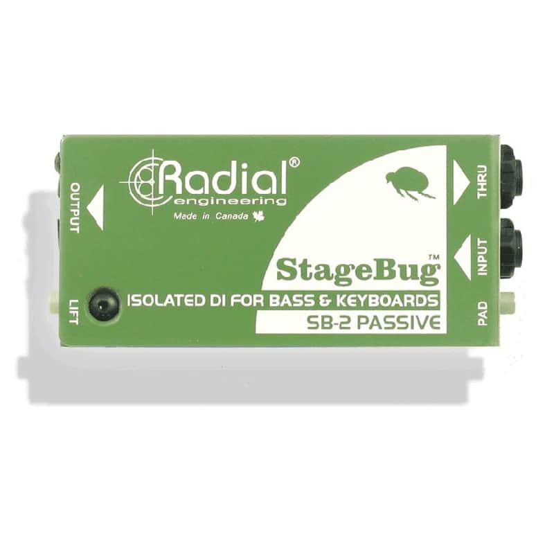 Radial Engineering SB-2 PASSIVE Passive DI For Bass Acoustic & Keyboard image 1