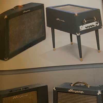 Ampeg  Johnny Smith JS 35 Fountain of Sound 1957 Dark Blue image 6