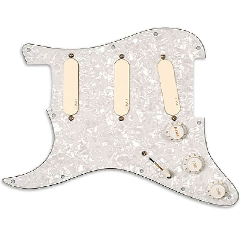 EMG DG20L David Gilmour Pre-Wired Loaded Strat Pickguard (Left-Handed) image 1