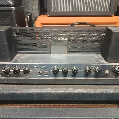 1965 Ampeg B-12XT Portaflex 2-Channel 50-Watt 2x12" Fliptop Guitar Combo Original Jensen Concert Speakers Serviced image 2