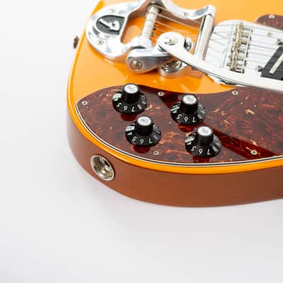 Fender Custom Shop Greg Fessler Masterbuilt 1972 Custom Deluxe Telecaster NOS 2016 - Capri Orange image 13