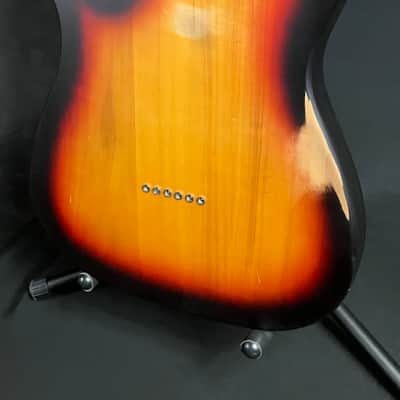 JET Guitars JT-350-RLC Relic Tele-Style Electric Guitar 3-Tone Sunburst image 12