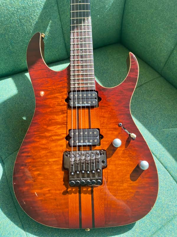 Ibanez RGT320Q-RBB Prestige 2005 - 2007 - Regal Brown Burst image 1