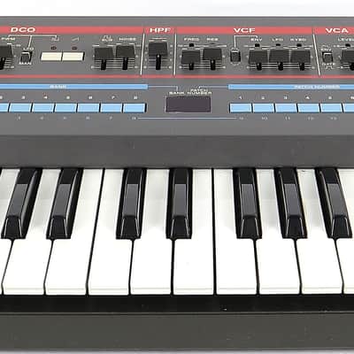 1985 Roland Japan Juno-106 Programmable Polyphonic Synthesizer Synth w/ Case image 6