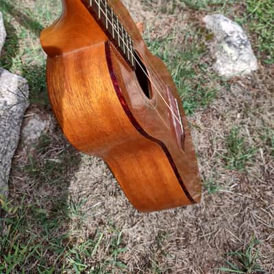 Harmony Baritone ukele 1950's - Mahogany natural image 6