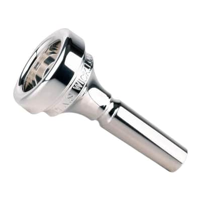 Denis Wick Classic Trombone Mouthpiece Silver Plated, 5880-12CS - V-Type Design for Balanced Tone & Smooth Response - Small Shank Fitting Trombone Accessory 24.7 x 6.5 x 6.1mm image 2