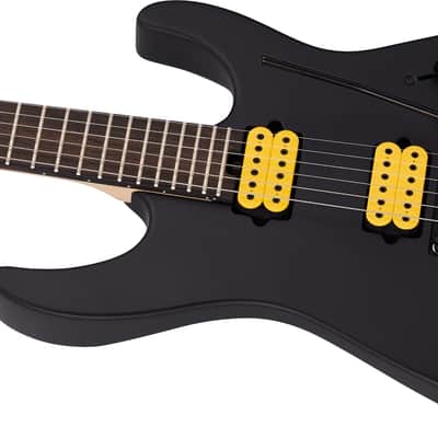 Jackson MJ Series Dinky Electric Guitar DKR, Ebony Fingerboard, Satin Black image 8