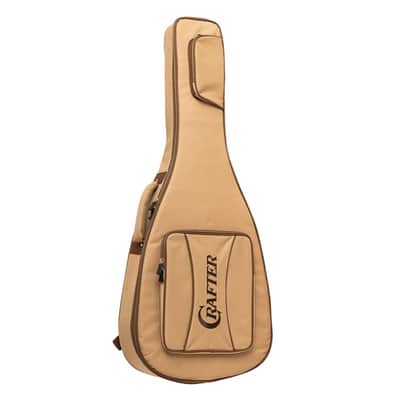 Crafter ES-MAHO TE NAT ES Series Orchestra Solid Sitka Spruce Top Mahogany Neck 6-String Acoustic-Electric Guitar w/Gig Bag image 9