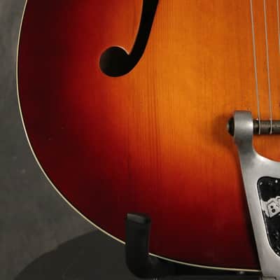 Silvertone Aristocrat electric archtop w/Bigsby 1950s image 11