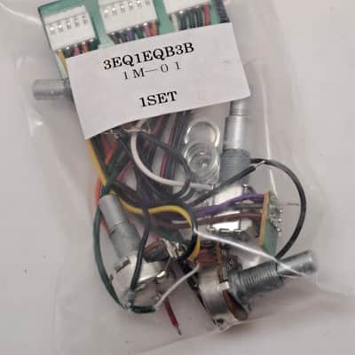 Ibanez 3EQ1EQB3B EQB-3B Bass Onboard Preamp- 3 Band- NOS Unused image 11