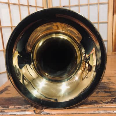 F.E. Olds and Son Professional Level Tenor Trombone 1955-1979 - Brass READ image 7