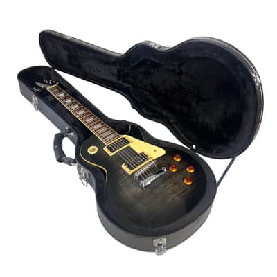 2000 Epiphone 7-String Les Paul - Transparent Black image 22