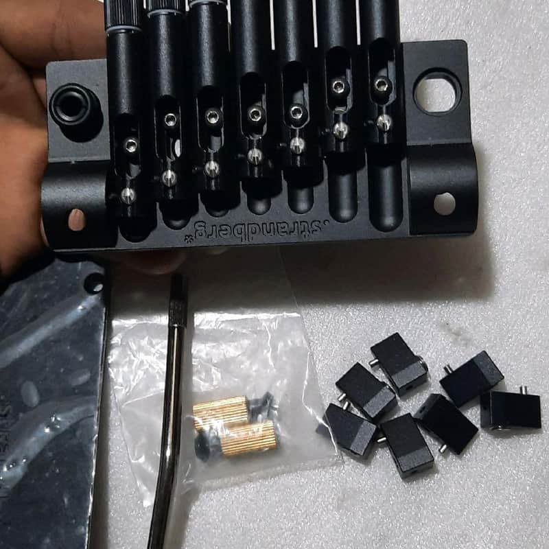 Strandberg EGS Rev7 tremolo system 7 String - Black | DHL Express Included | image 1