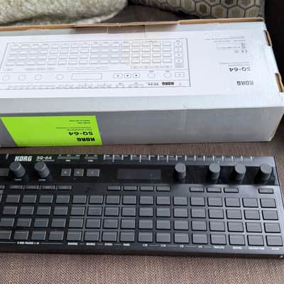 Korg SQ64 Polyphonic Sequencer 2020 - Present - Black image 1