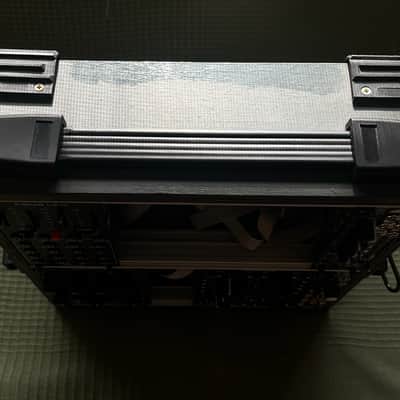 6U Eurorack Case Powered, 52 HP, patched resealable, modular synthesizer synth image 3
