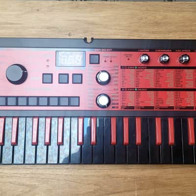Korg microKORG PT Limited Edition 37-Key Synthesizer/Vocoder - Red/Black - 2012 image 2