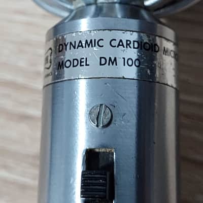 Winston DM100(AKA RCF 1612), Vintage Dynamic Cardioid Microphone, 1960s image 8