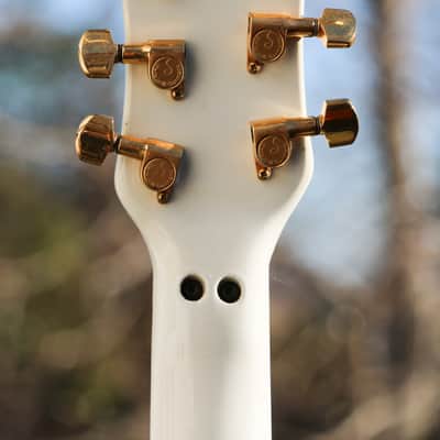 Spector (Kramer Era) NS-6 Guitar White w/Gold HW image 20