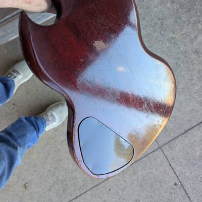 Gibson EB-3 1967- Cherry Red image 2