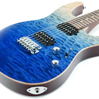 Suhr Modern Set-Neck Limited Edition 2024 Blue Fade image 11